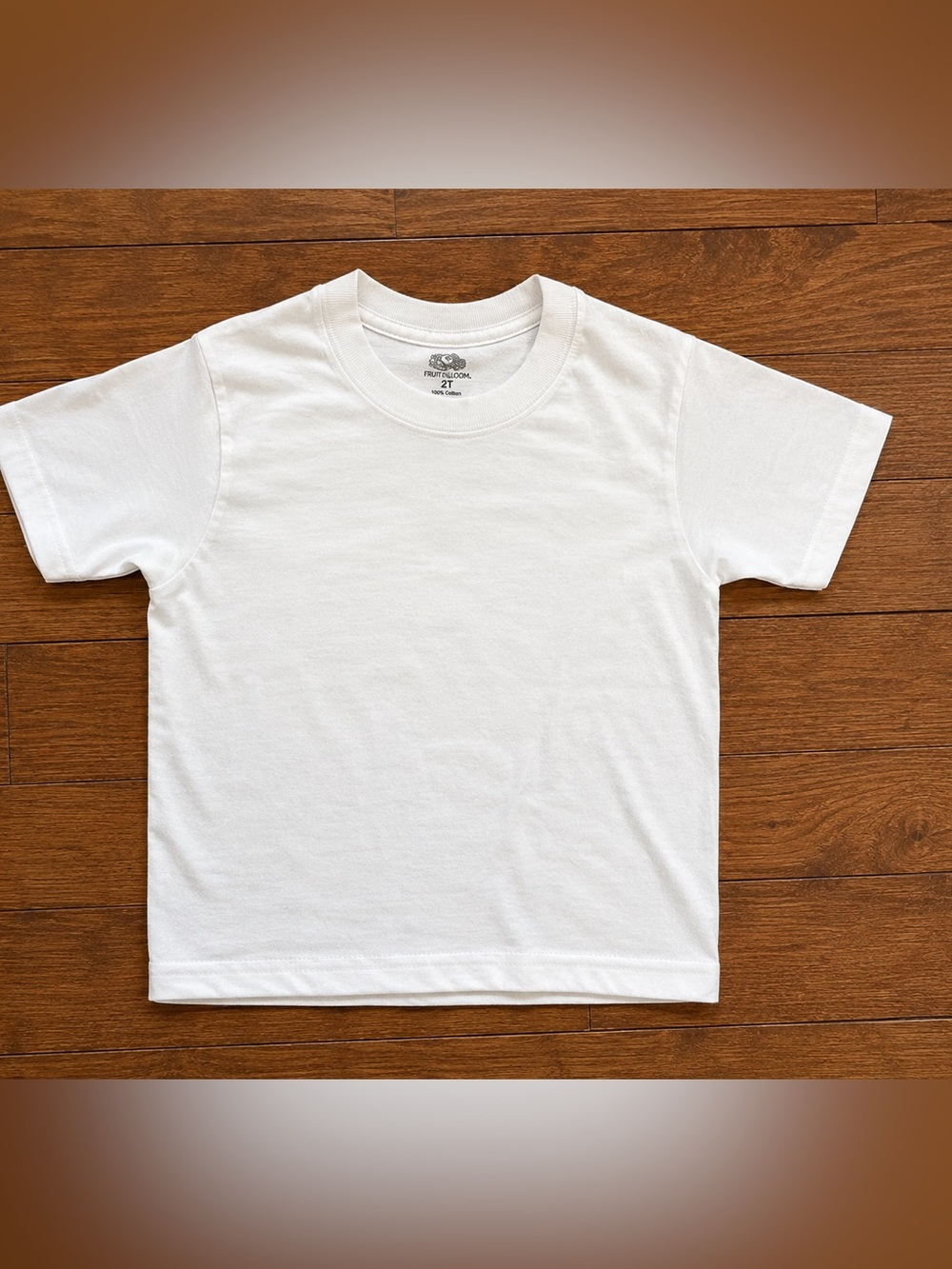 Fruit of the Loom Kids White Short Sleeve Tee